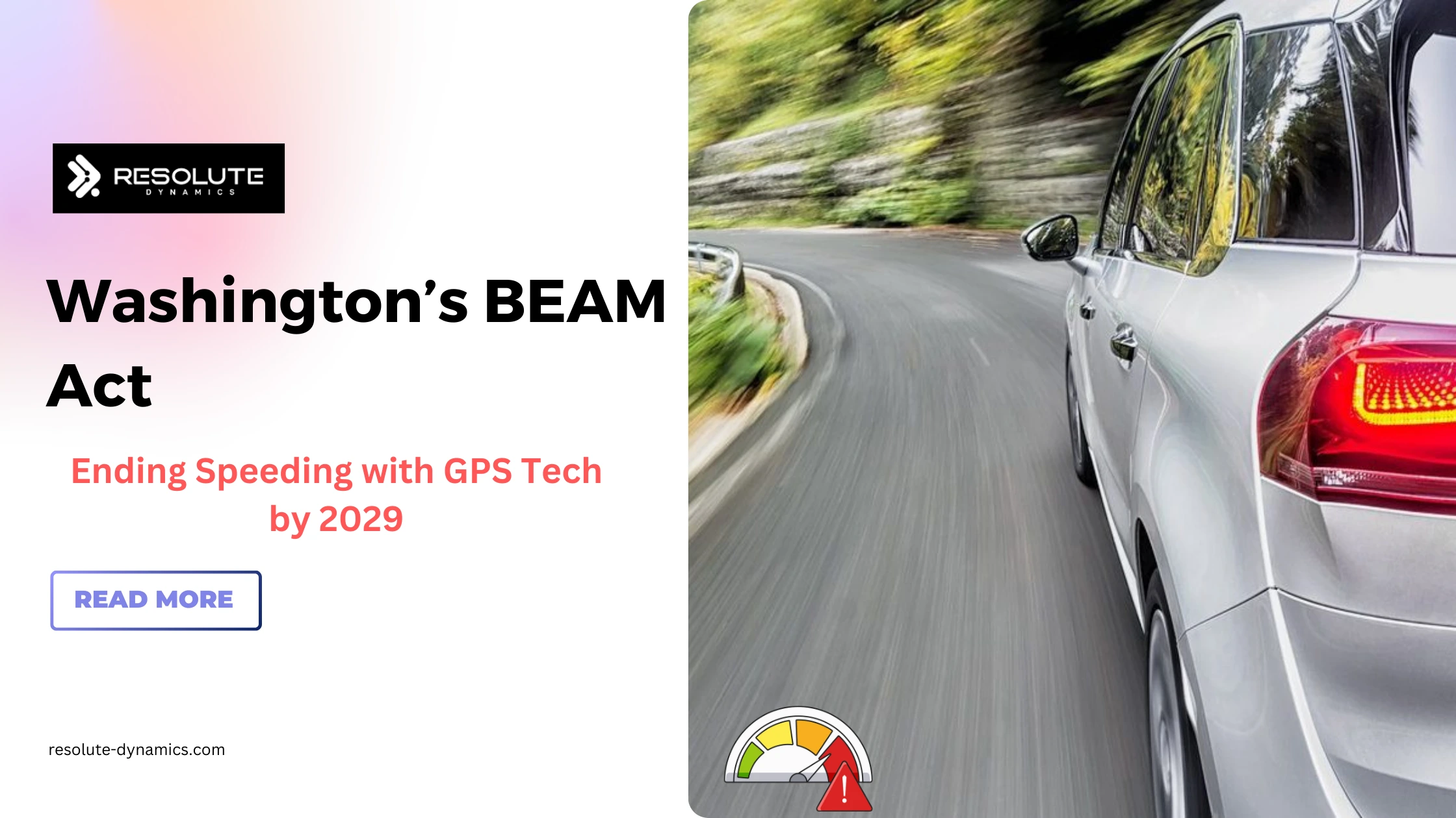 The BEAM Act Washington's Bold Plan to End Speeding with GPS Limiters by 2029