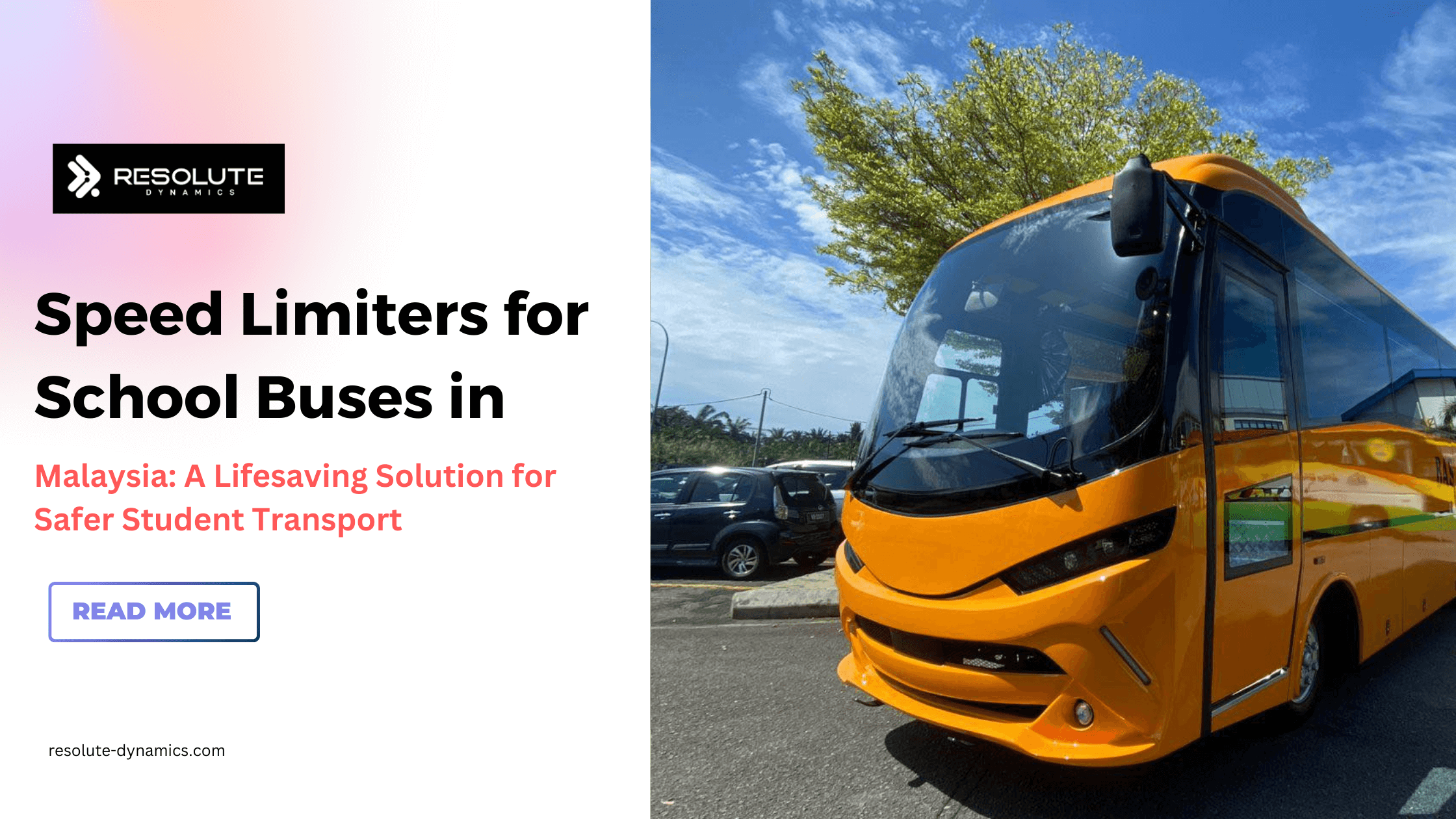 Speed Limiters for School Buses in Malaysia A Lifesaving Solution for Safer Student Transport