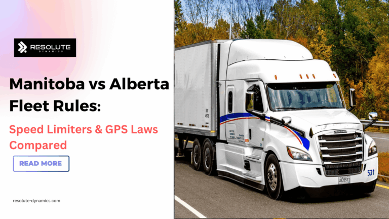 Manitoba vs Alberta Fleet Rules Speed Limiters & GPS Laws Compared