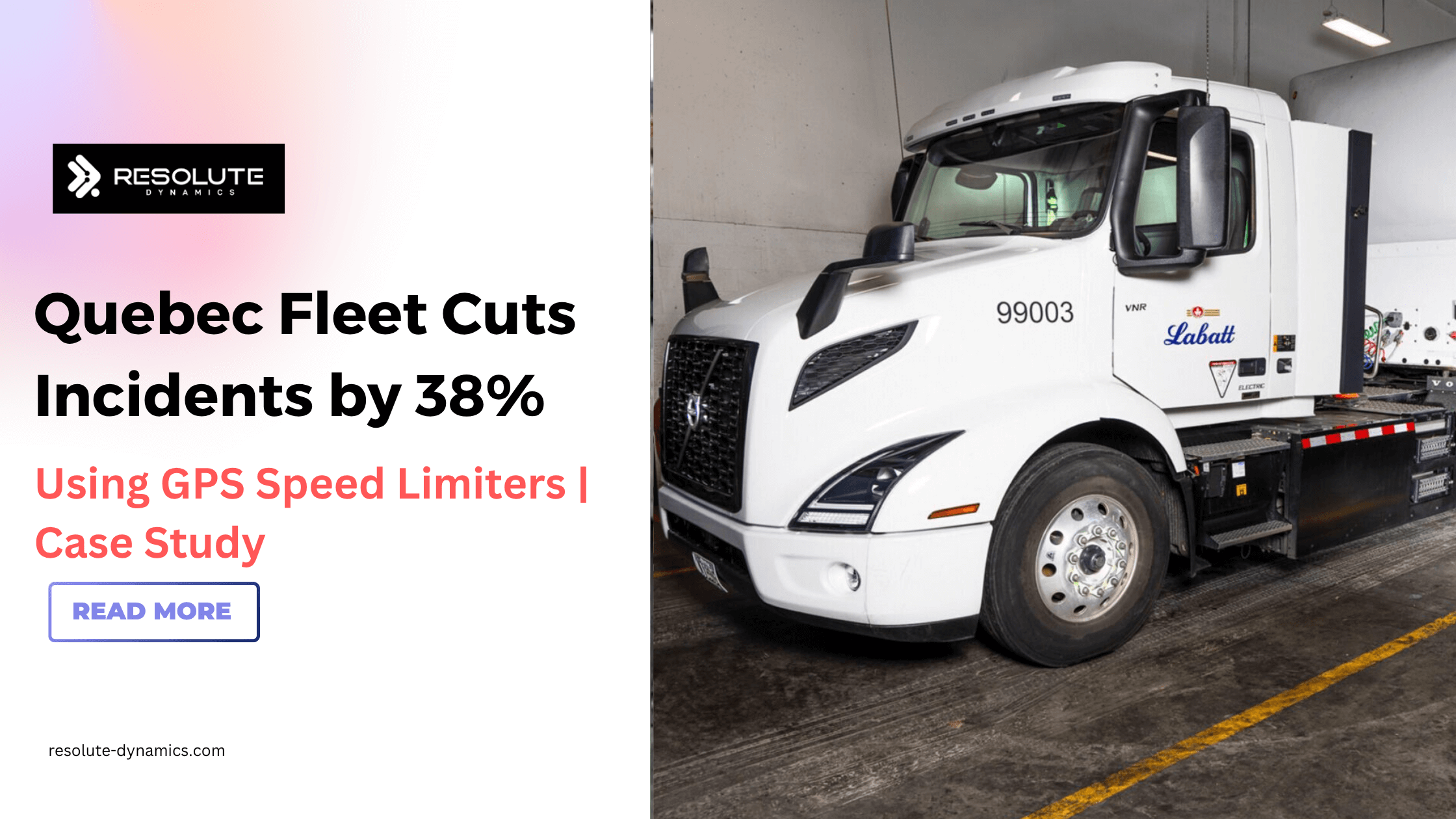 Quebec Fleet Cuts Incidents by 38% Using GPS Speed Limiters Case Study