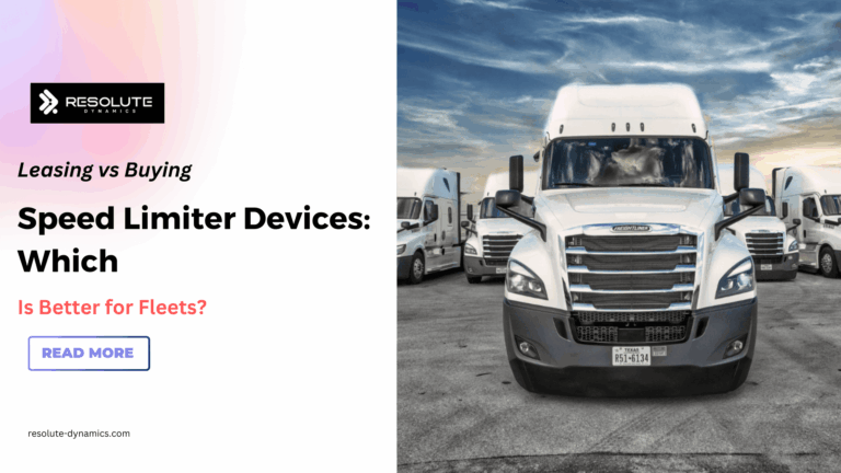 Leasing vs Buying Speed Limiter Devices Which Is Better for Fleets