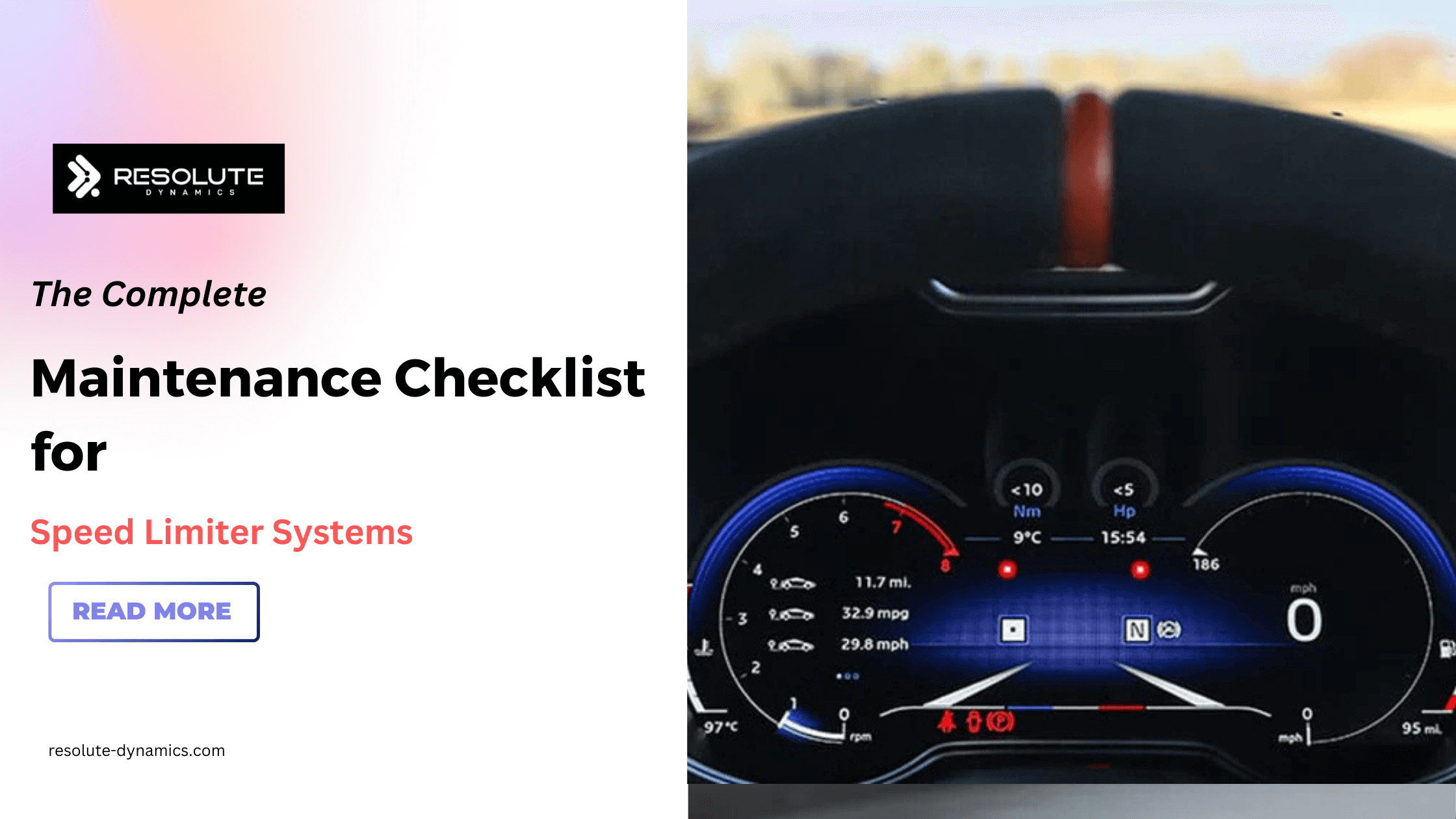 The Complete Maintenance Checklist for Speed Limiter Systems