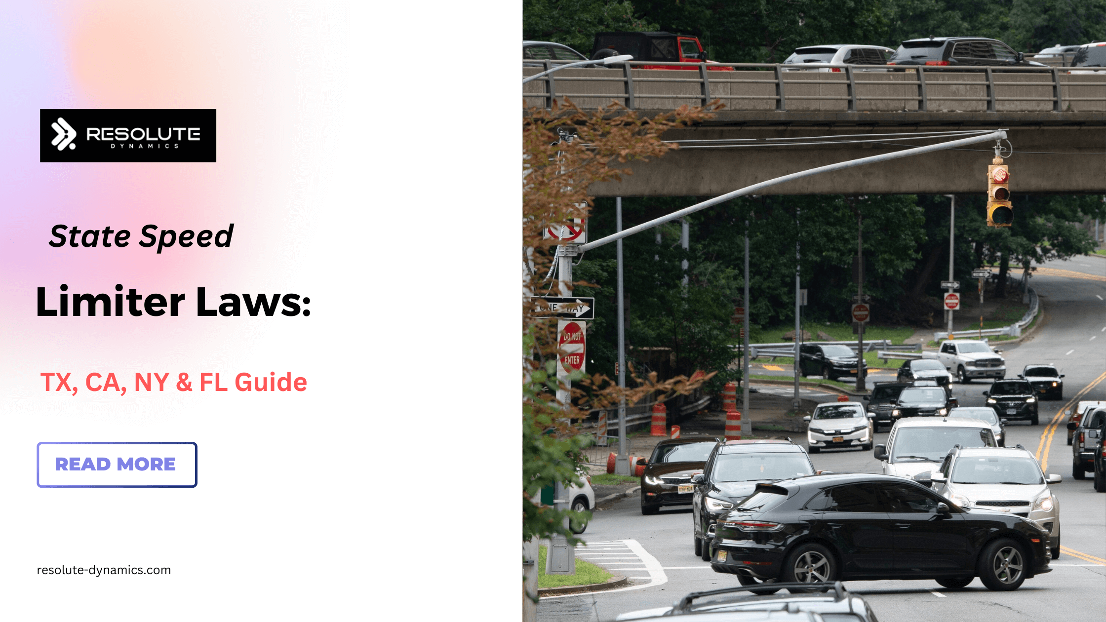 State Speed Limiter Laws TX, CA, NY & FL Guide