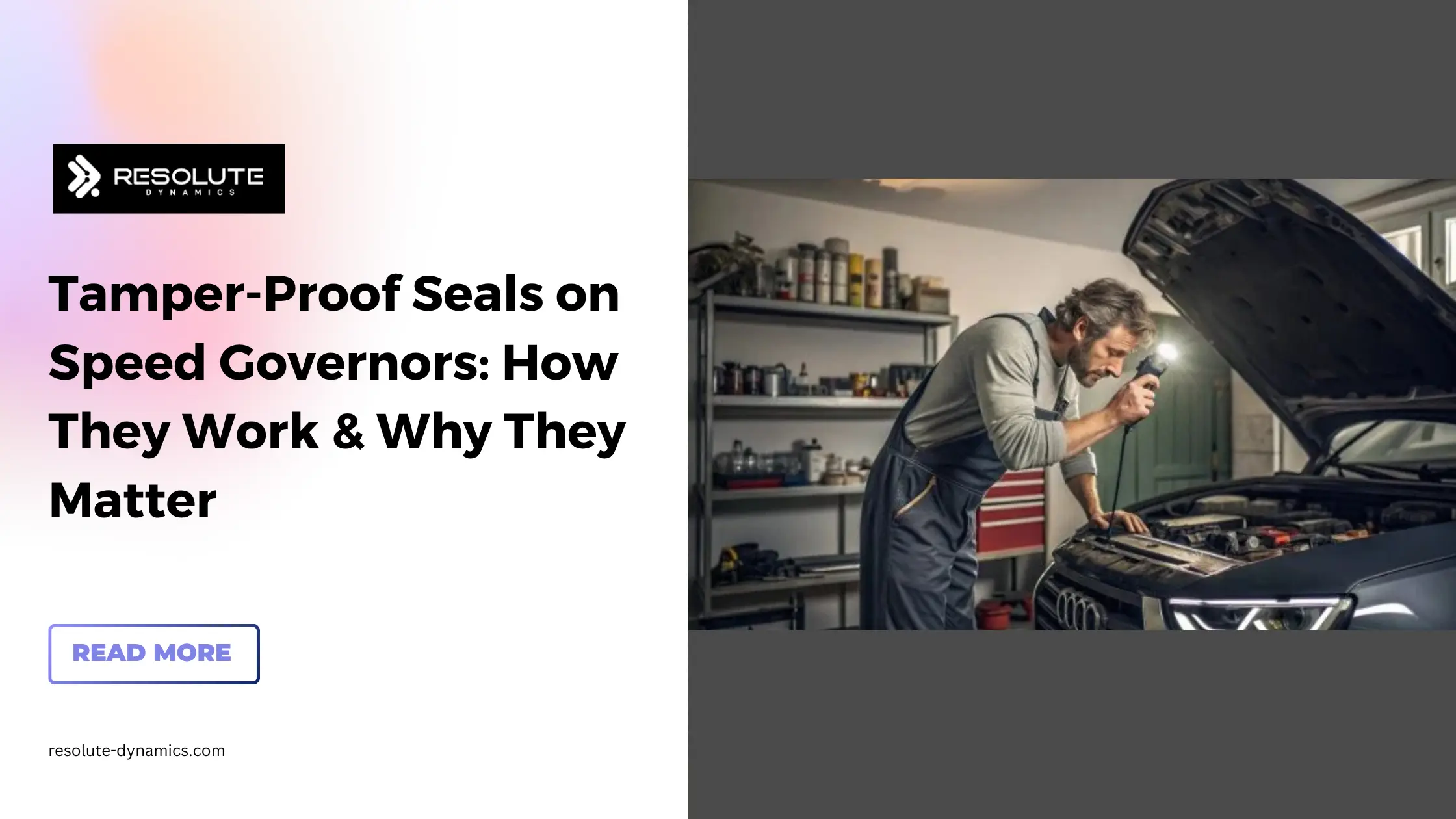 Tamper-Proof Seals on Speed Governors How They Work & Why They Matter