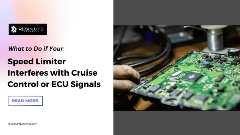 What to Do if Your Speed Limiter Interferes with Cruise Control or ECU Signals