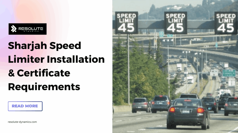 Sharjah Speed Limiter Installation & Certificate Requirements