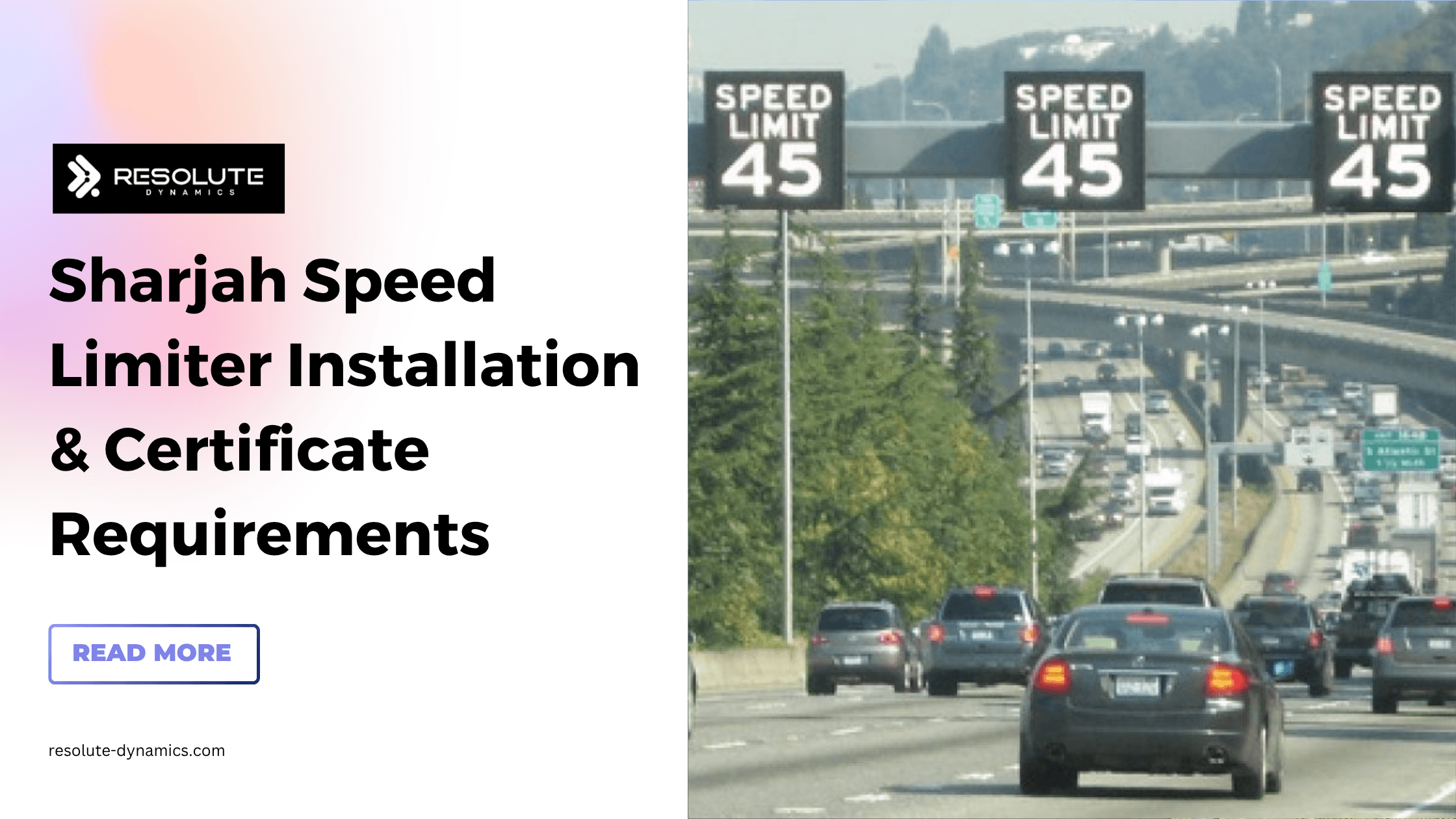 Sharjah Speed Limiter Installation & Certificate Requirements
