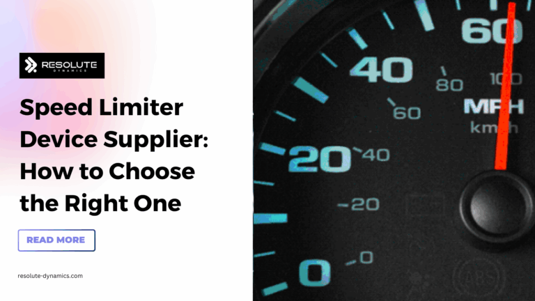 Speed Limiter Device Supplier How to Choose the Right One