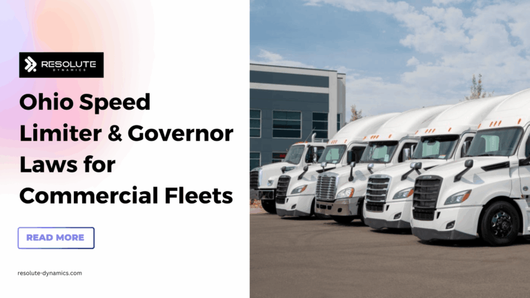 Ohio Speed Limiter & Governor Laws for Commercial Fleets