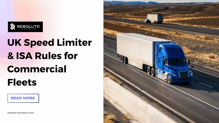 UK Speed Limiter & ISA Rules for Commercial Fleets
