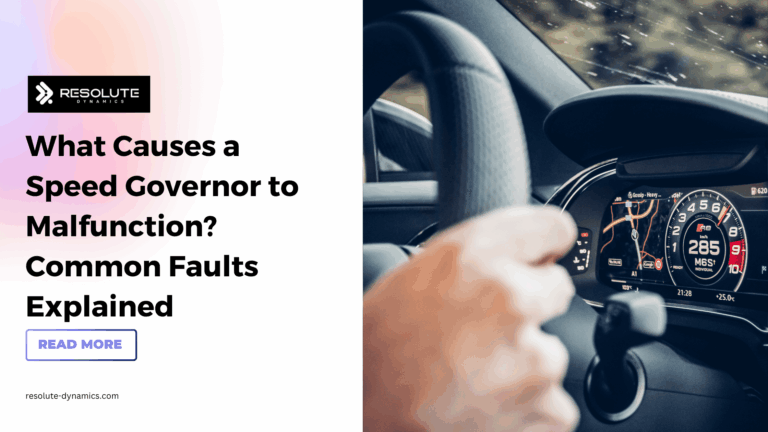 What Causes a Speed Governor to Malfunction Common Faults Explained