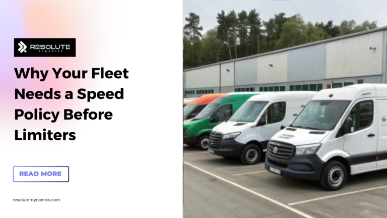 Why Your Fleet Needs a Speed Policy Before Limiters