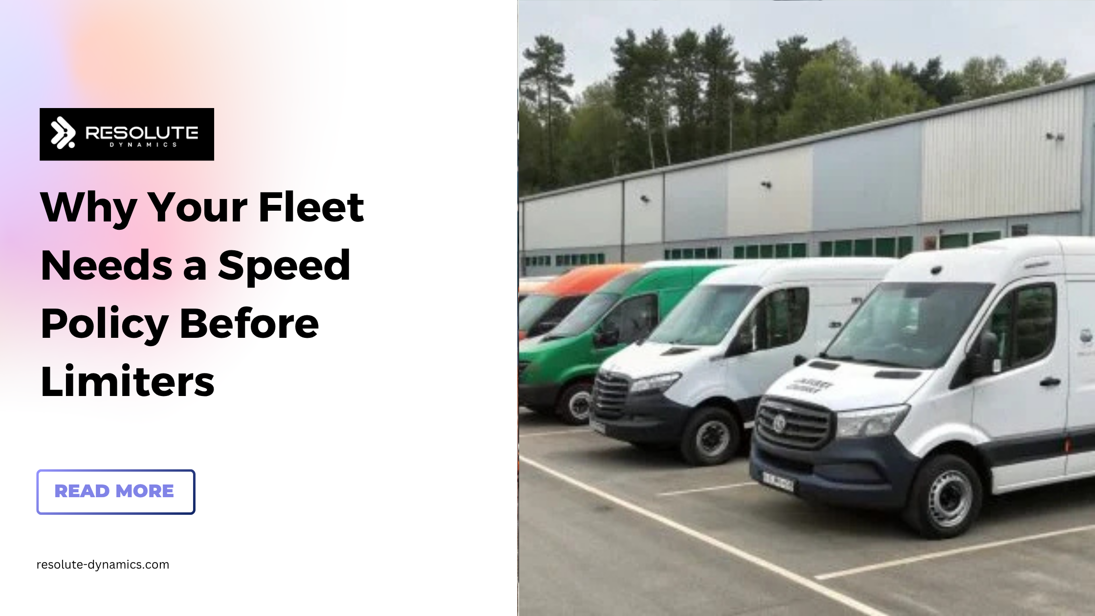 Why Your Fleet Needs a Speed Policy Before Limiters