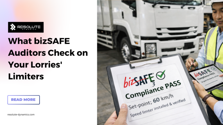 What bizSAFE Auditors Check on Your Lorries' Limiters