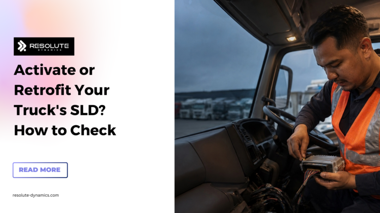Activate or Retrofit Your Truck's SLD How to Check