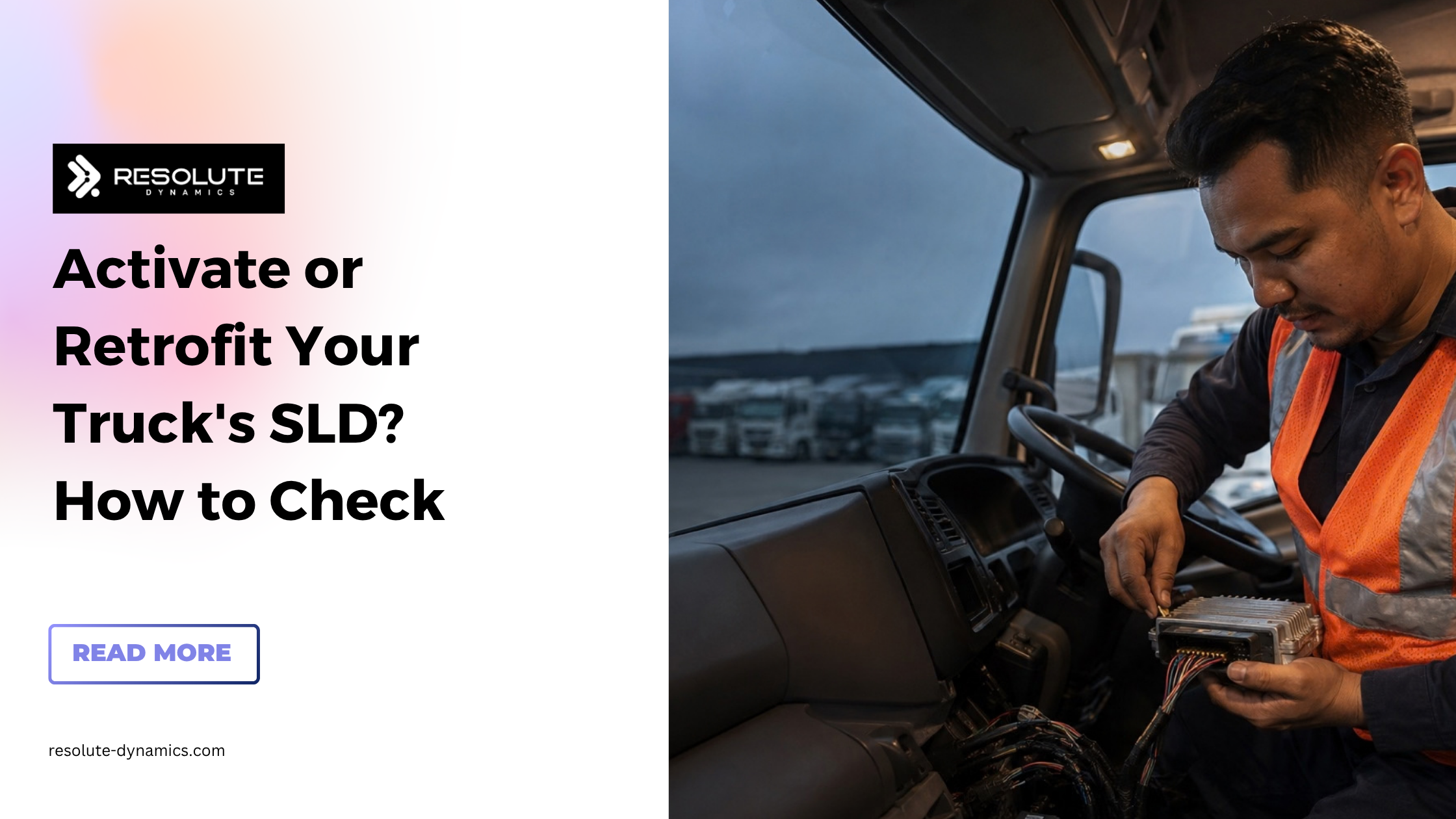 Activate or Retrofit Your Truck's SLD How to Check